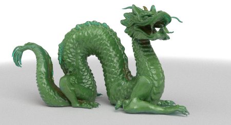 Китайский зеленый дракон цинлун