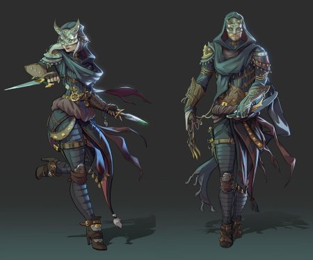 Концепты персонажей днд