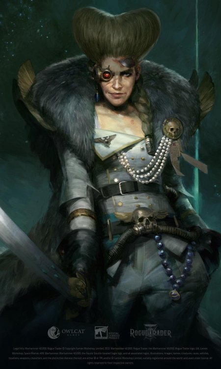 Warhammer 40000 rogue trader портреты