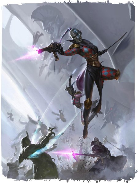 Арлекин вархаммер 40000