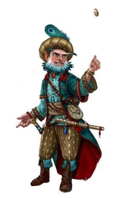 Гном бард днд