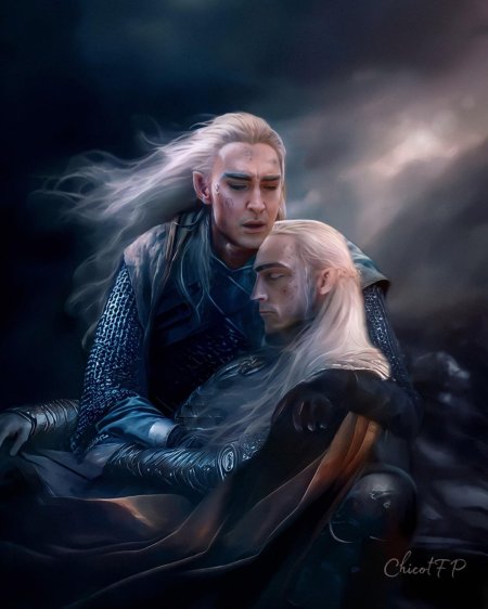 Трандуил властелин колец арт