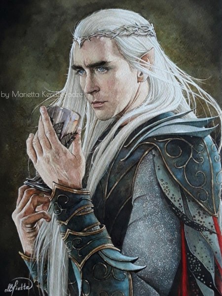 Трандуил властелин колец арт