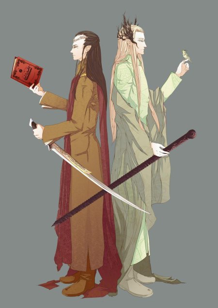 Трандуил и элронд