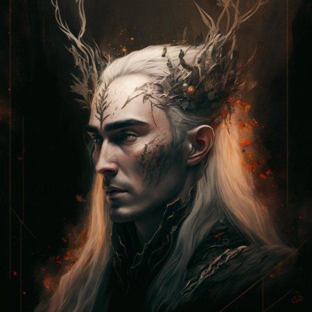 Король эльфов в хоббите трандуил