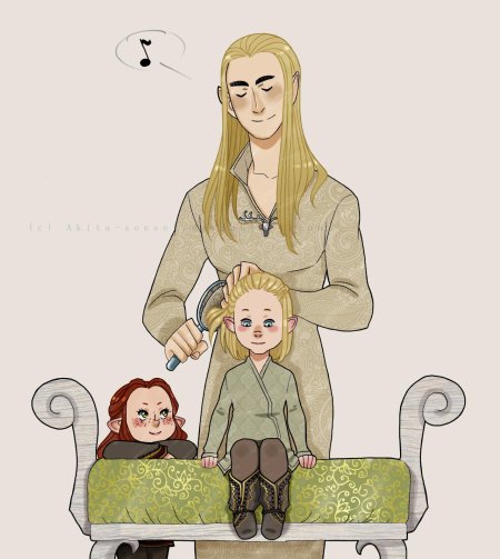 Трандуил и тауриэль