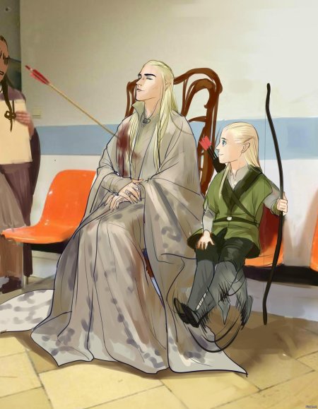 Леголас и трандуил