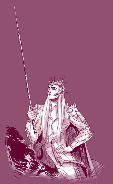 Бильбо бэггинс и трандуил