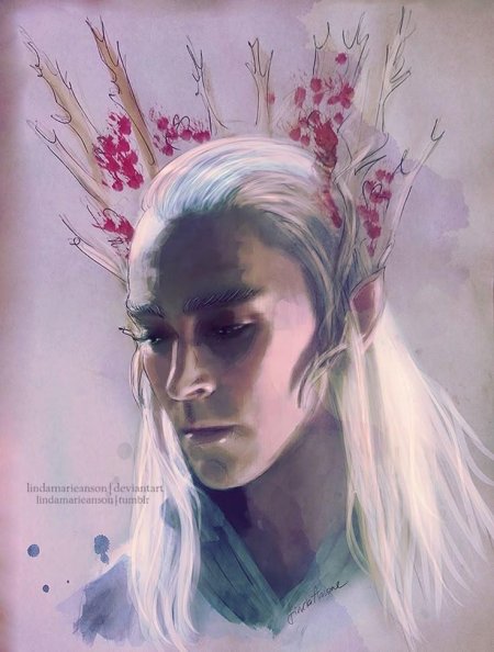 Король эльфов в хоббите трандуил