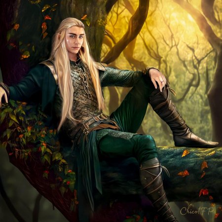 Трандуил хоббит молодой