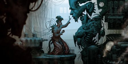 Киберпанк робот