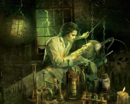 Виктор франкенштейн фанарт