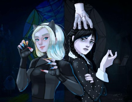 Венсдей персонажи