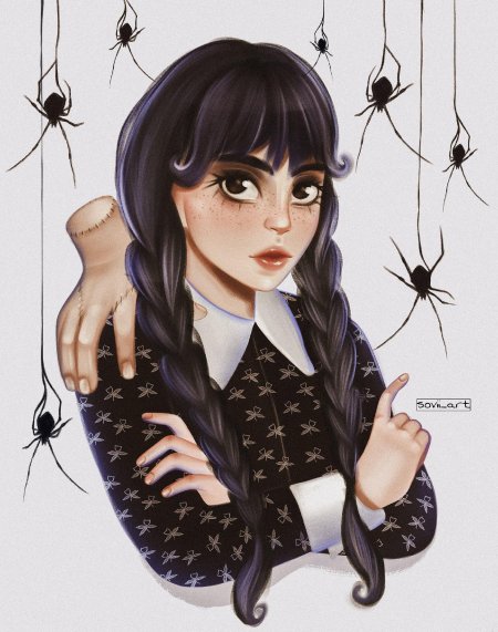 Дженна ортега уэнсдей аддамс