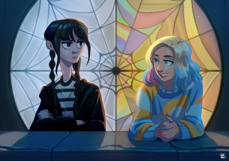 Подруга венсдей из сериала