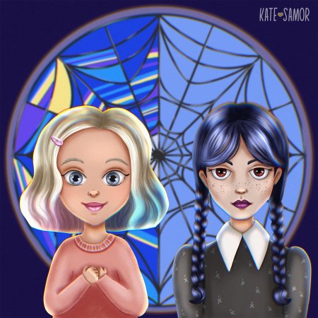 Подруга венсдей из сериала