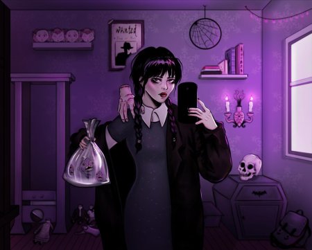 Семейка аддамс уэнсдей мультик