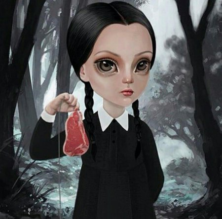 Адамс семейка уэнсдей аддамс