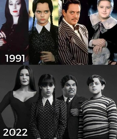 Семейка аддамс сериал