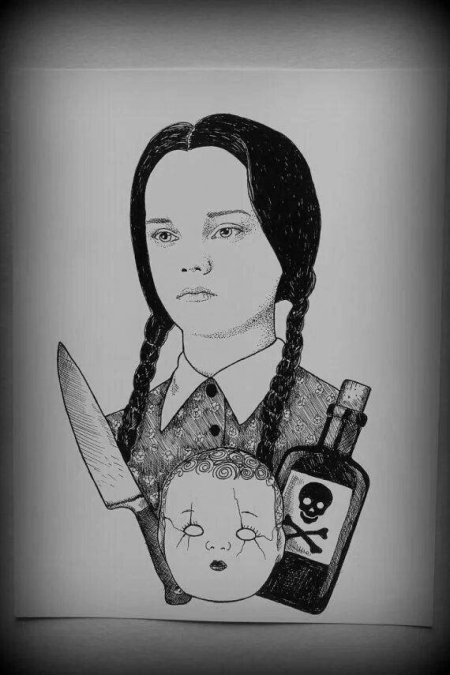 Уэнзди аддамс