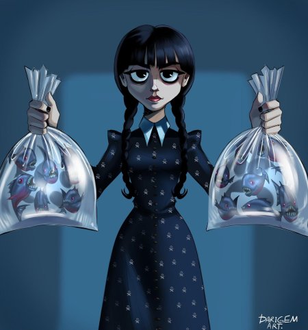 Уэнсдей семейка аддамс