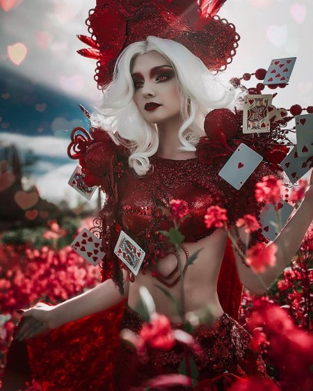 Красная королева алиса в стране чудес