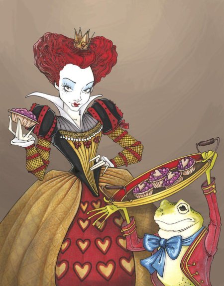 Алиса в стране чудес королева