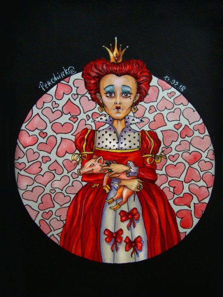 Алиса в стране чудес червонная королева