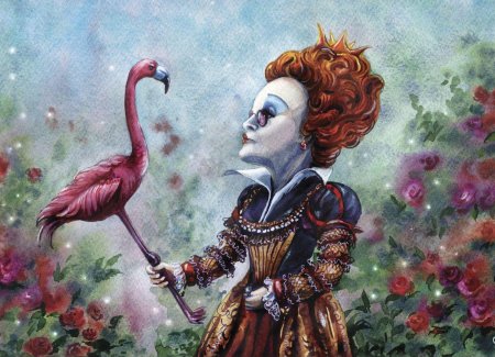 Алиса в стране чудес красная королева