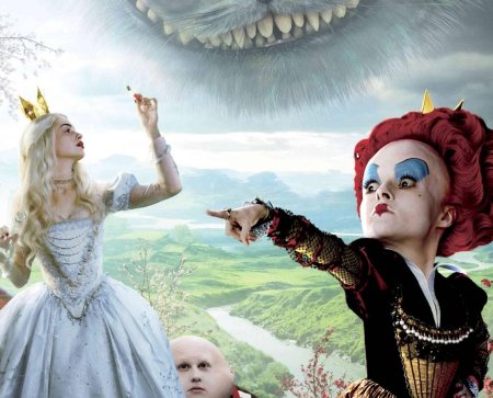 Алиса в стране чудес бертон