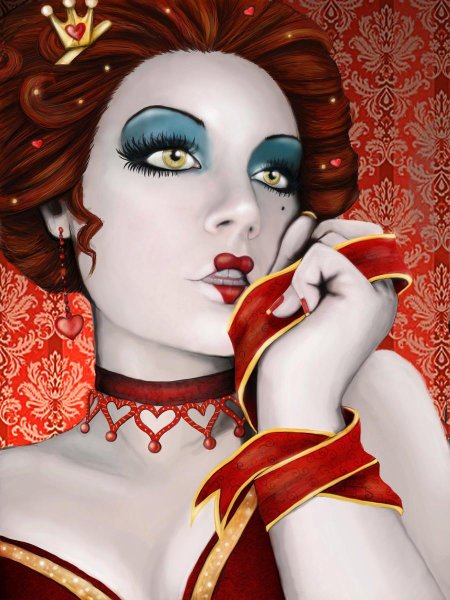 Красная королева из алиса в стране чудес