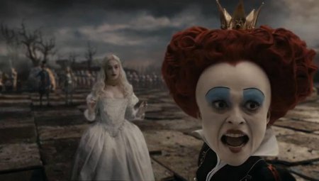 Красная королева алиса в стране чудес