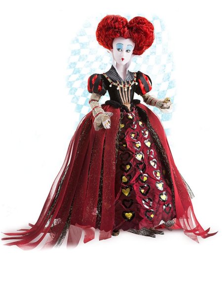 Алиса в зазеркалье красная королева кукла