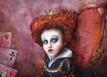 Алиса в стране чудес красная королева