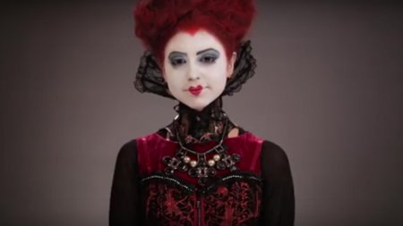 Красная королева алиса грим