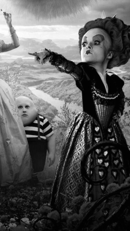 Королева алиса в стране чудес