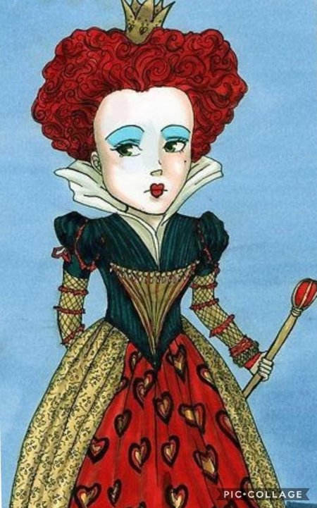 Алиса в стране чудес красная королева