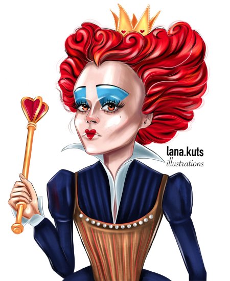 Алиса в стране чудес красная королева