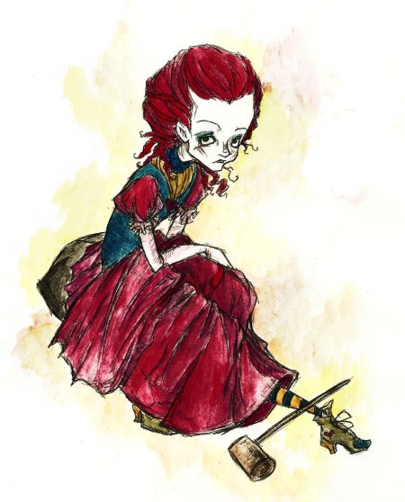 Алиса в стране чудес красная королева