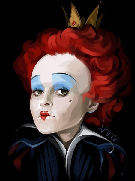 Алиса в стране чудес красная королева