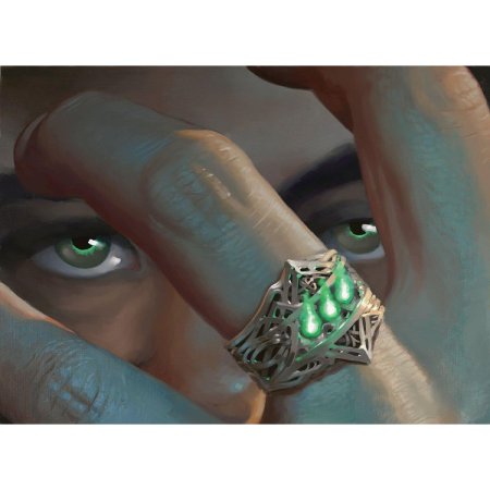 Mtg art artifact кольцо