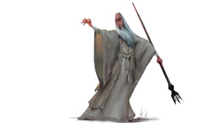 Властелин колец саруман арт