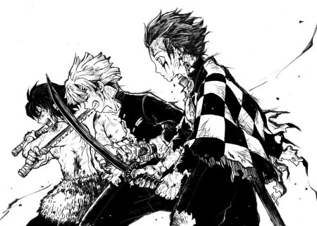 Клинок рассекающий демонов манга