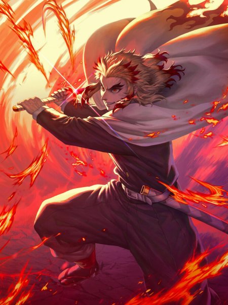 Ренгоку клинок рассекающий демонов