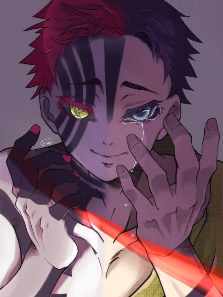 Аниме клинок рассекающий демонов аказа