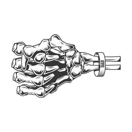 Скелет руки рисунок