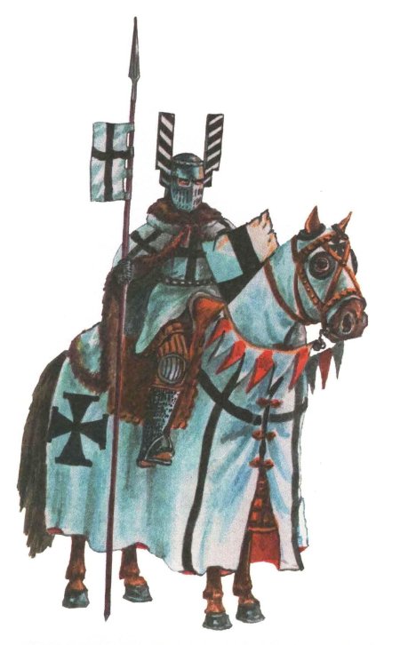 Рыцарь тевтонского ордена 13 век