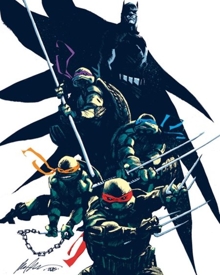 Черепашки ниндзя dc comics