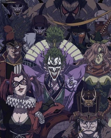 Бэтмен ниндзя аниме джокер