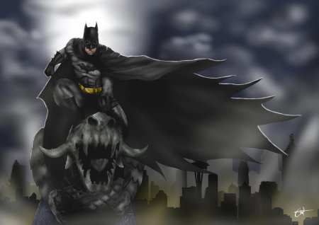 Обои на рабочий стол бэтмен